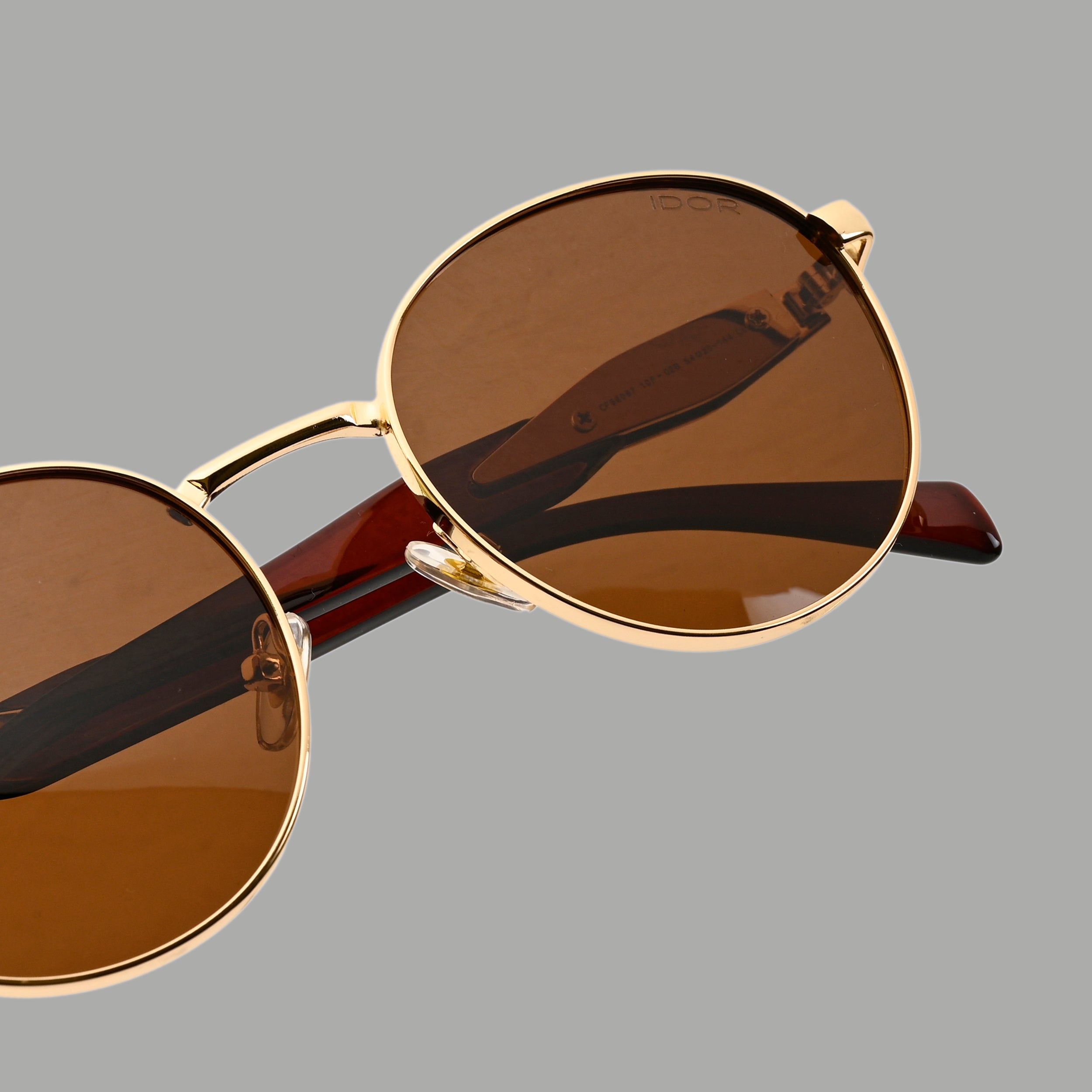 IDOR Premium Metal High Quality Polarized Sunglass for Unisex | IDOR-56067