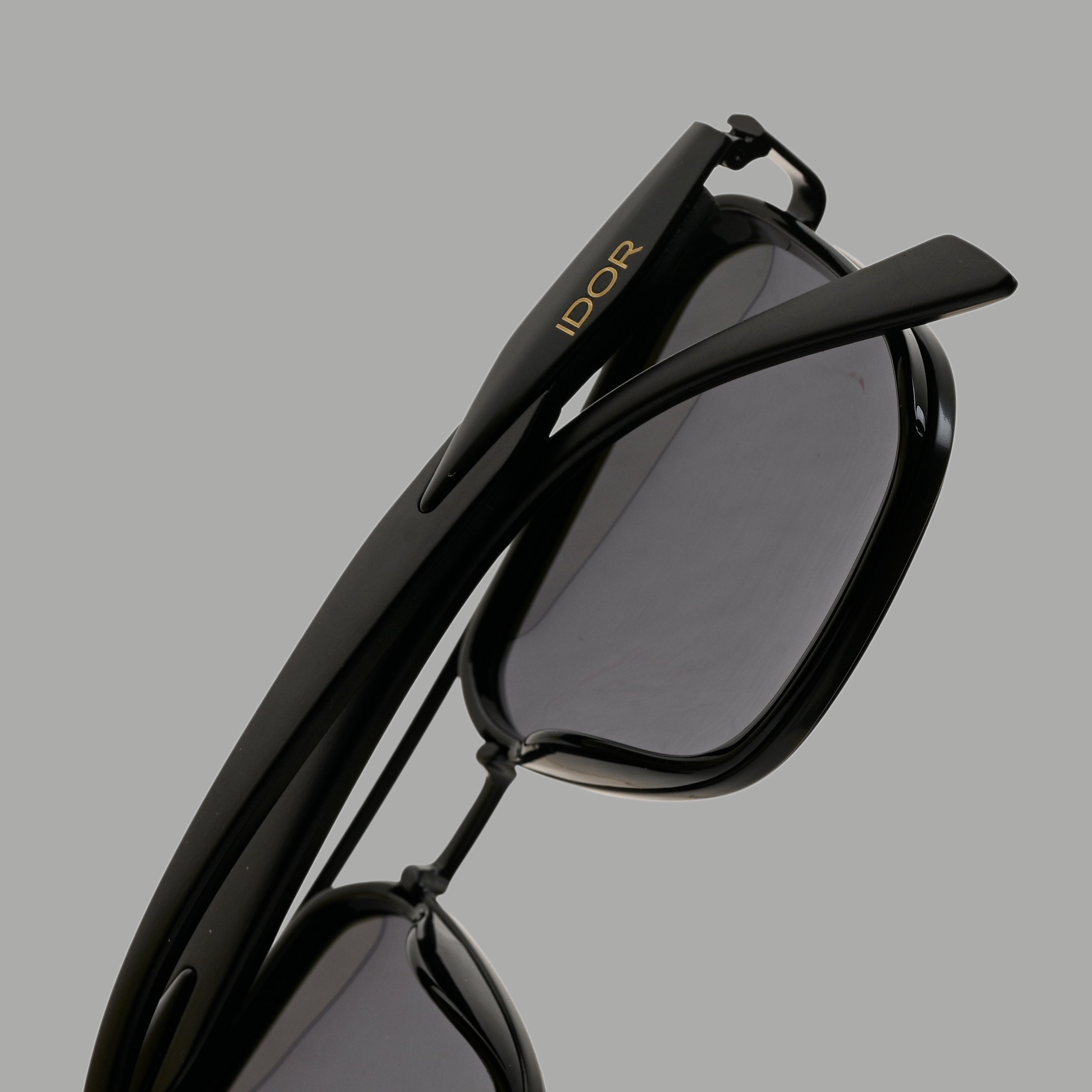 IDOR Premium Metal High Quality Polarized Sunglass for Unisex | IDOR-58524