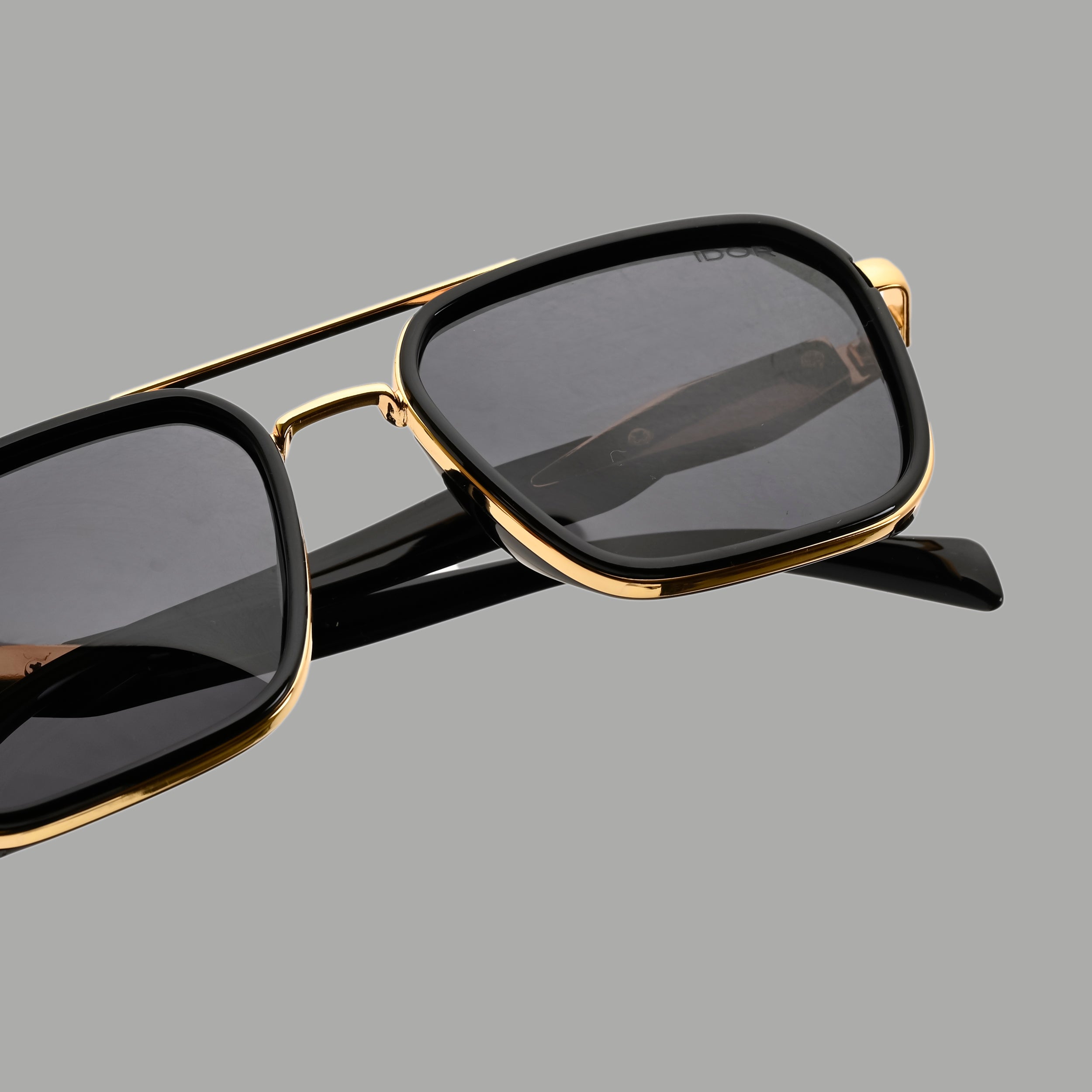 IDOR Premium Metal High Quality Polarized Sunglass for Unisex | IDOR-58524