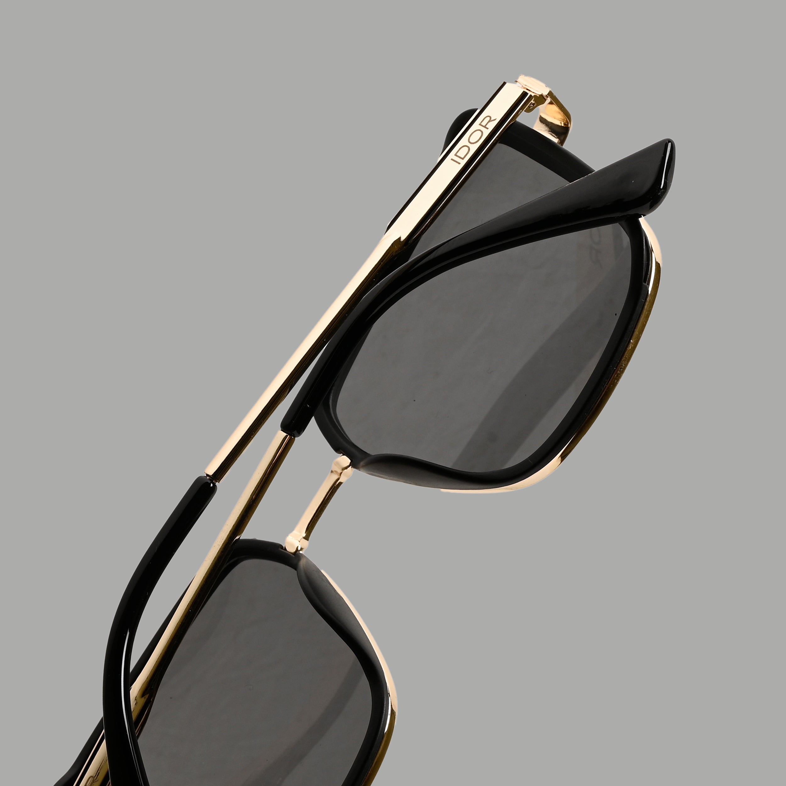 IDOR Premium Metal High Quality Sunglass for Unisex | IDOR-58503
