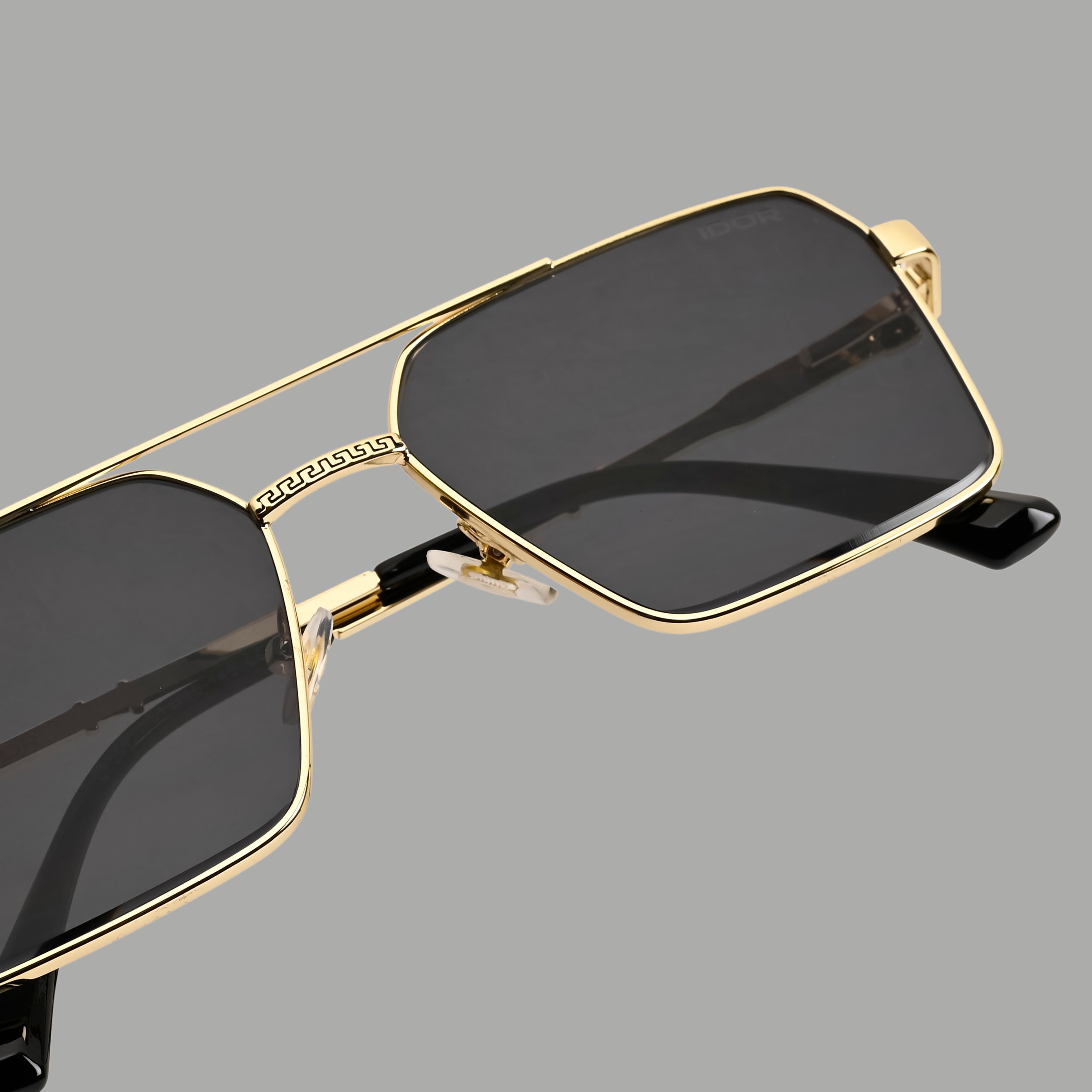 IDOR Premium Metal High Quality Sunglass for Unisex | IDOR-58431