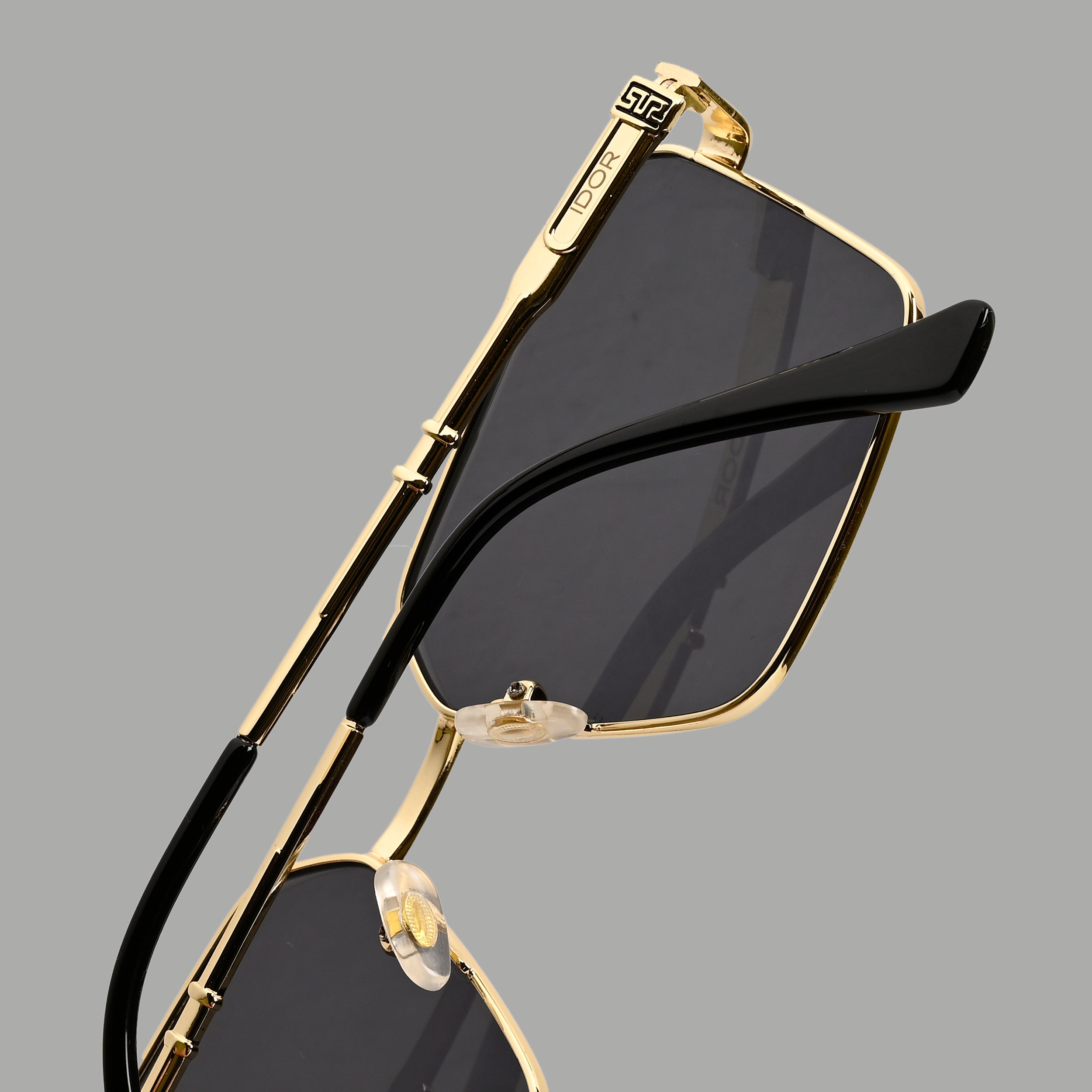 IDOR Premium Metal High Quality Sunglass for Unisex | IDOR-58431