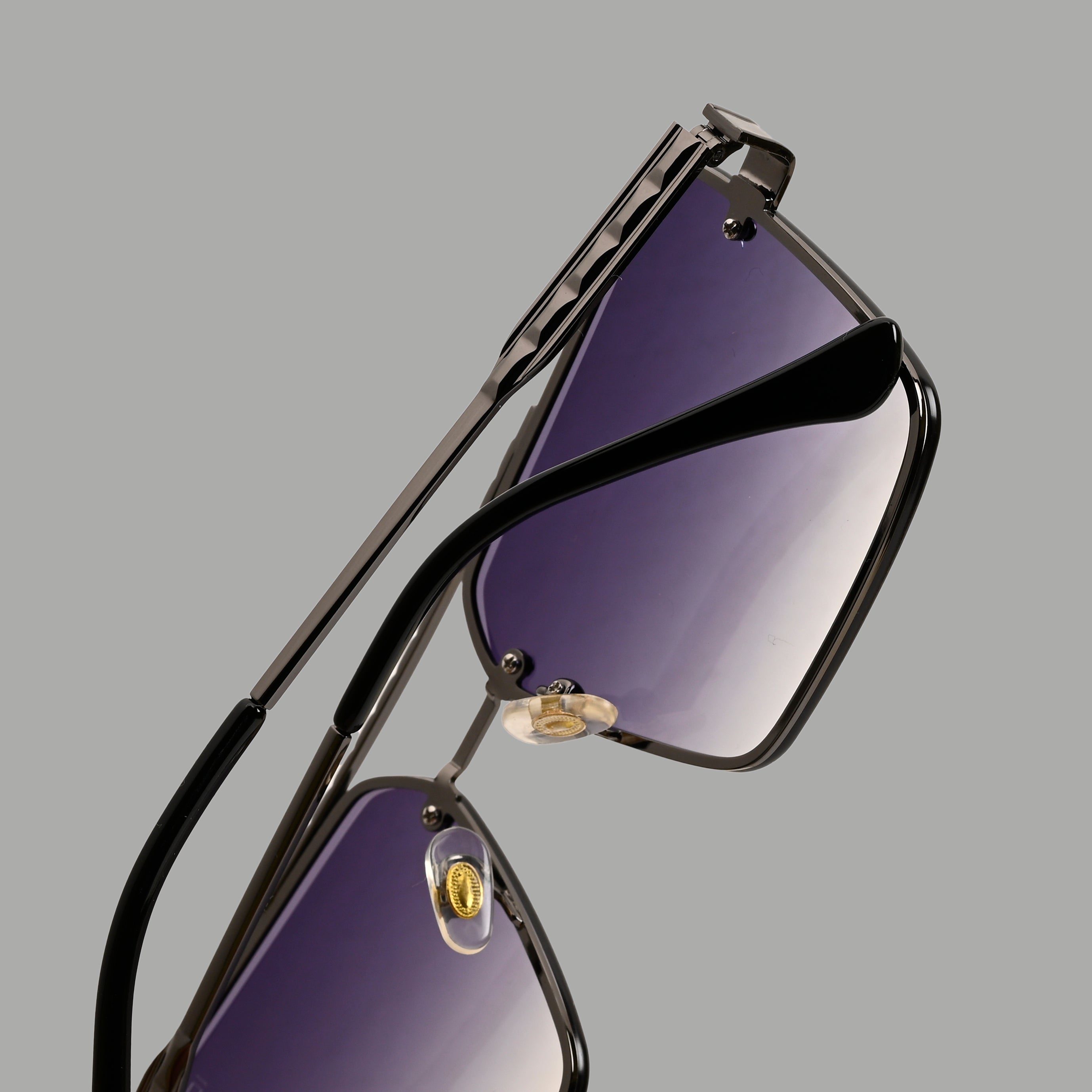 IDOR Premium Metal High Quality Sunglass for Unisex | IDOR-58416