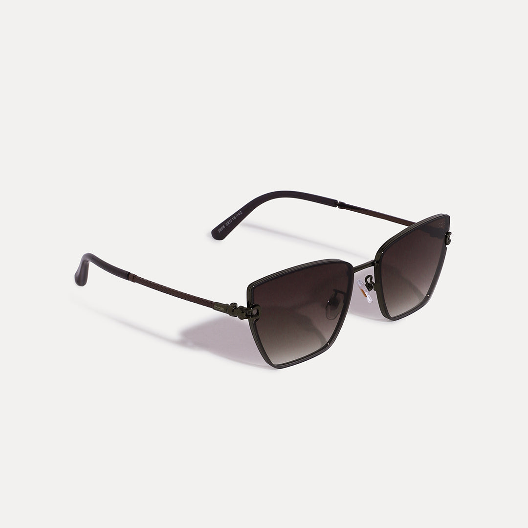 IDOR Premium Metal High Quality Sunglass for Women | IDOR-2608