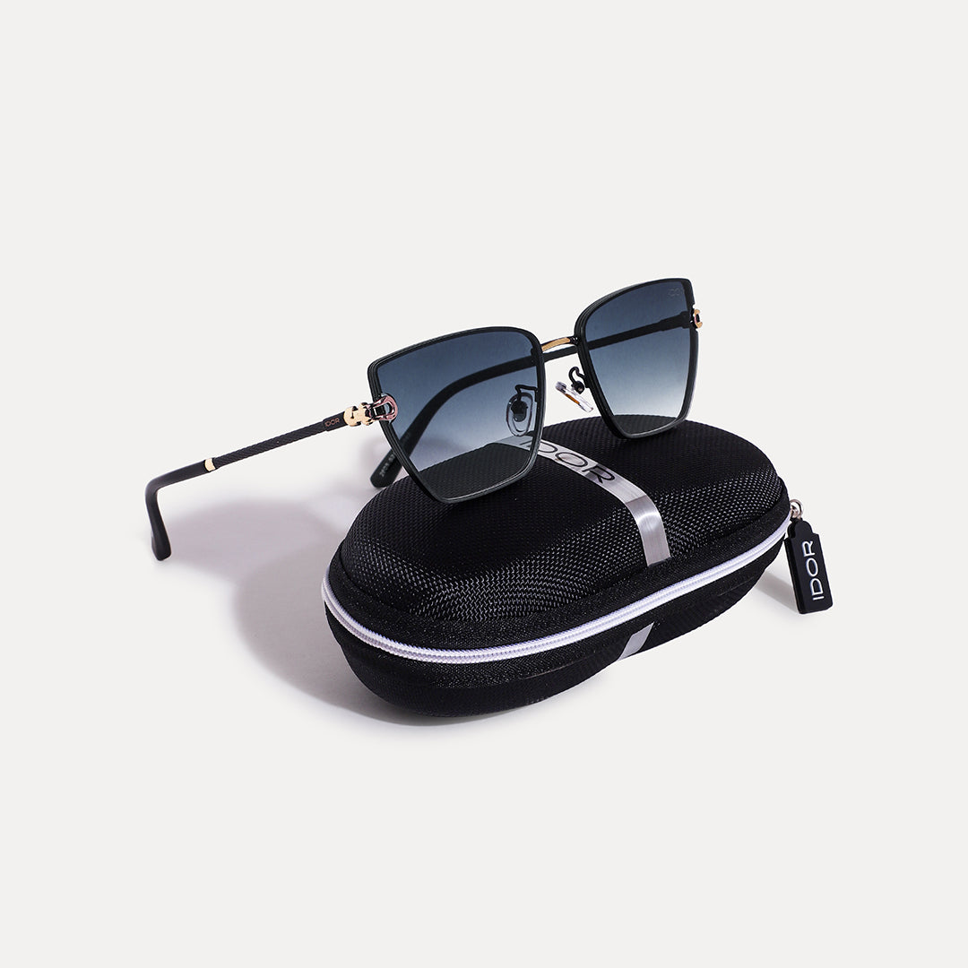IDOR Premium Metal High Quality Sunglass for Women | IDOR-2608