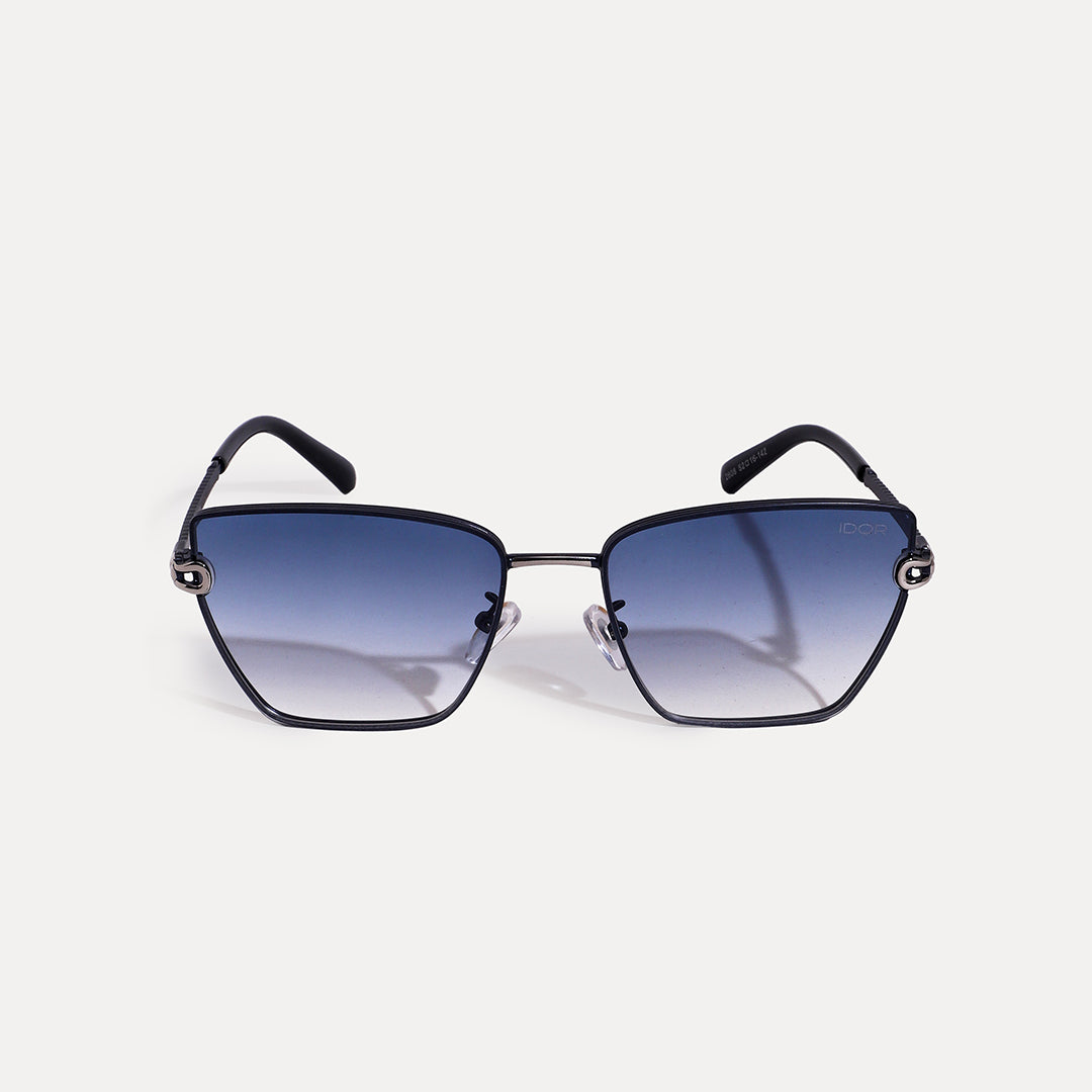 IDOR Premium Metal High Quality Sunglass for Women | IDOR-2608