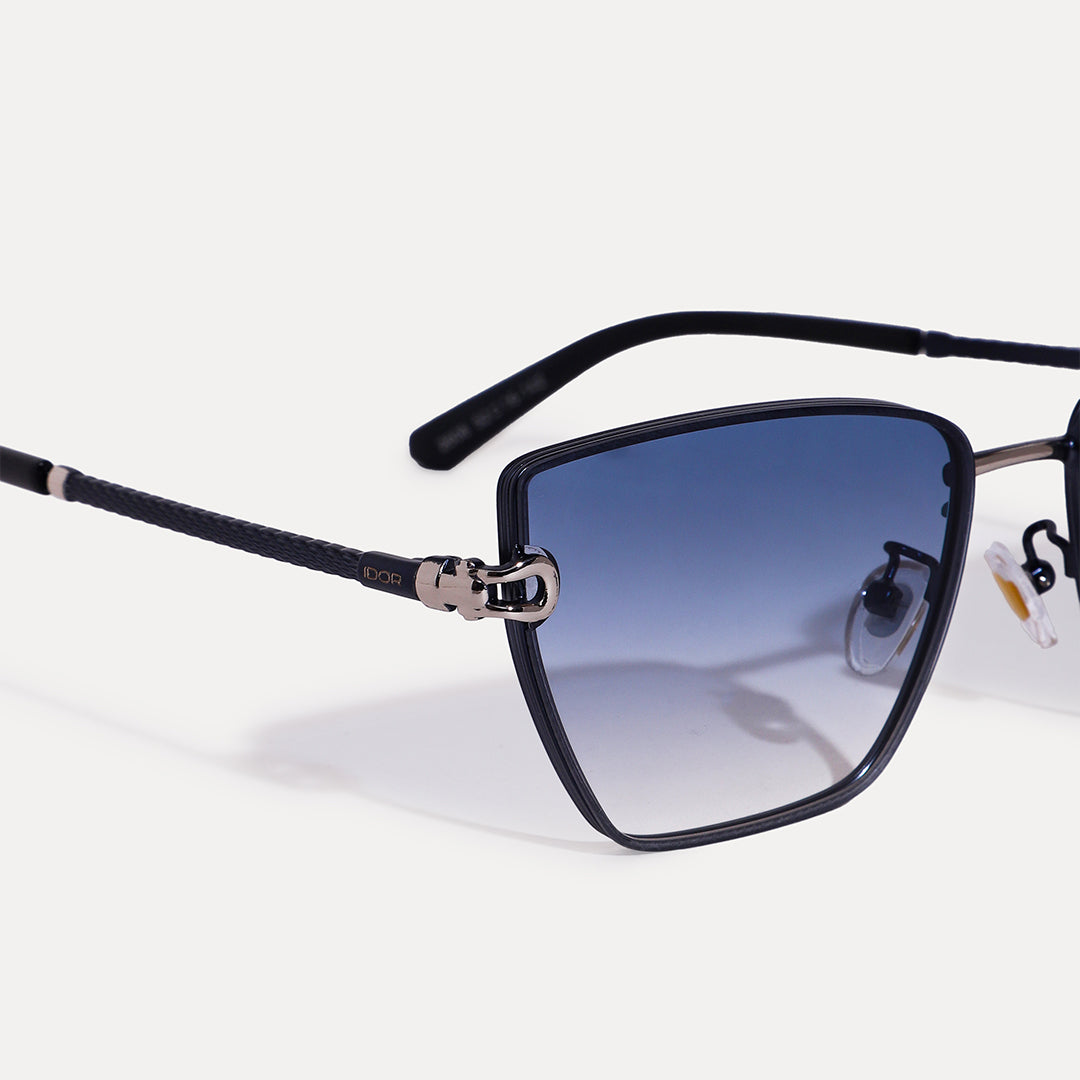 IDOR Premium Metal High Quality Sunglass for Women | IDOR-2608