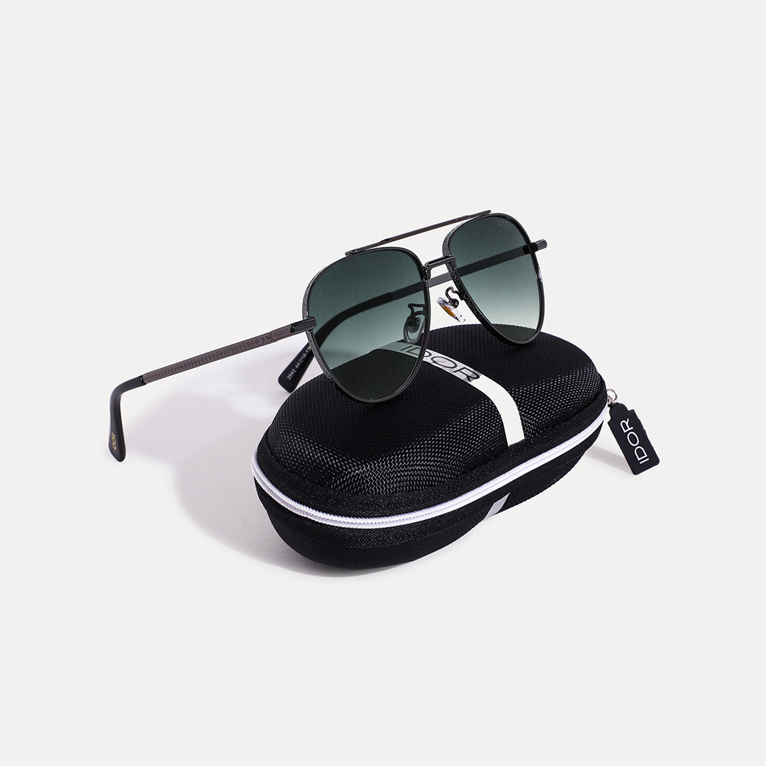 IDOR Premium Metal High Quality Sunglass for Men | IDOR-2542