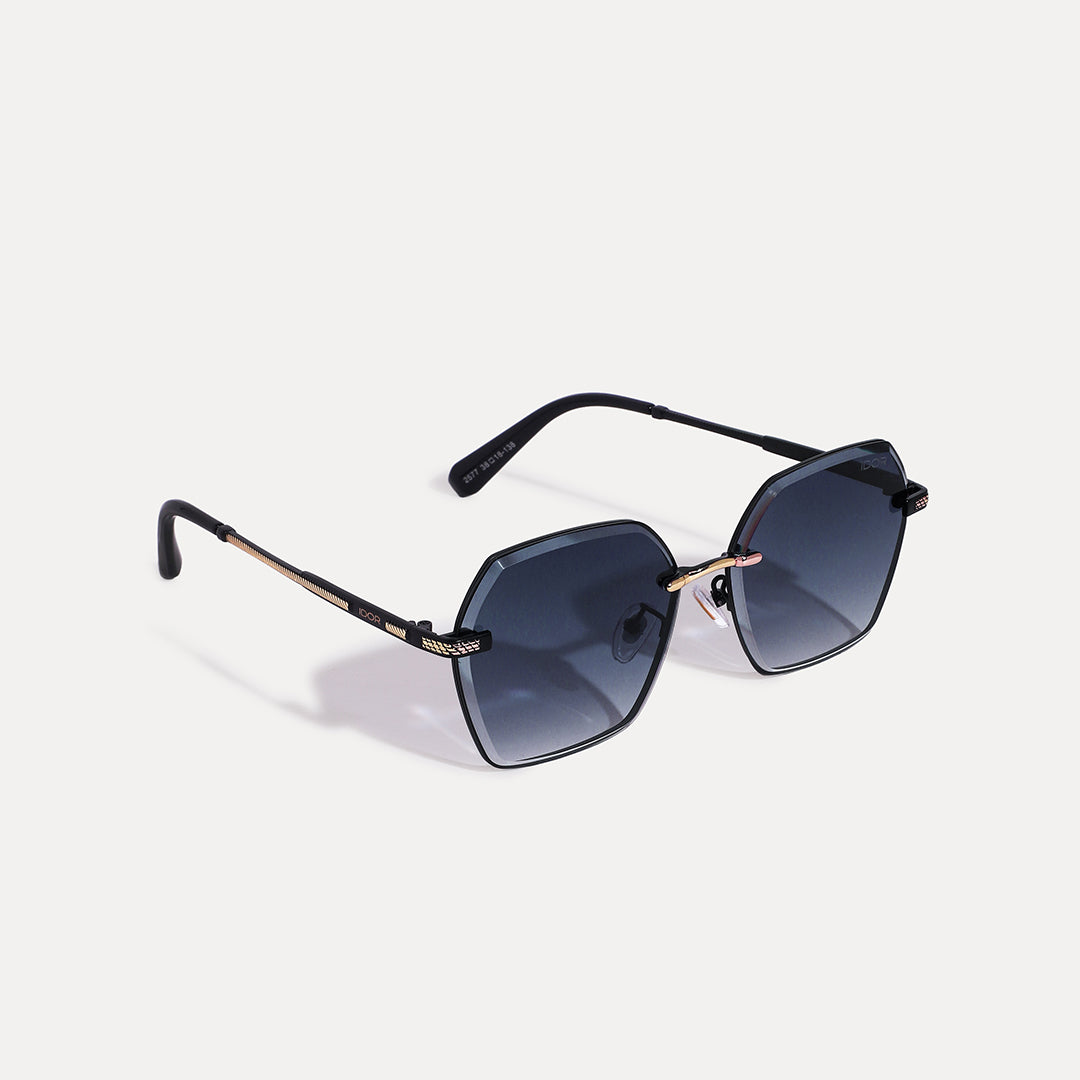 IDOR Premium Metal High Quality Sunglass for Men & Women | IDOR-2577