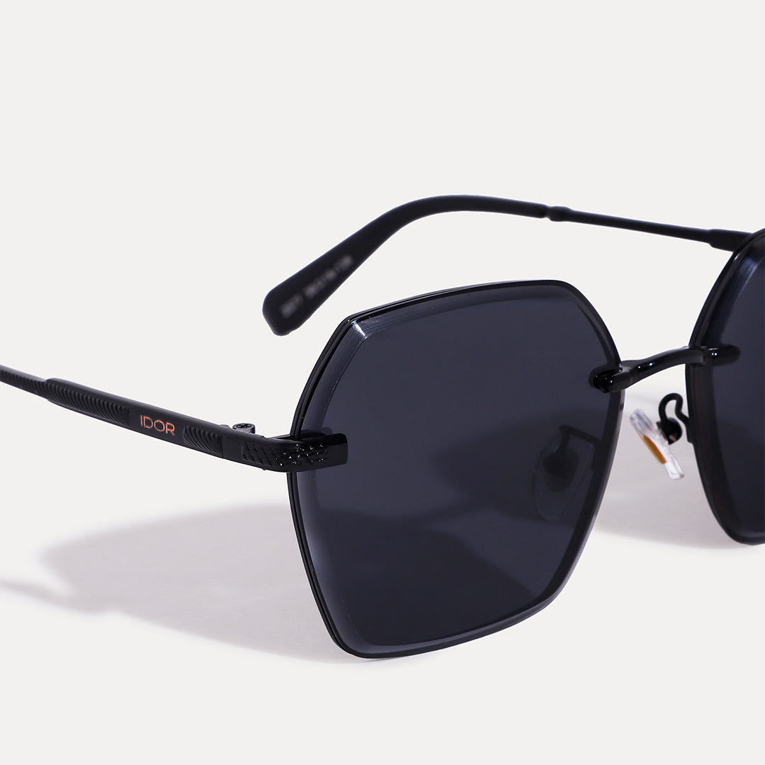 IDOR Premium Metal High Quality Sunglass for Men & Women | IDOR-2577