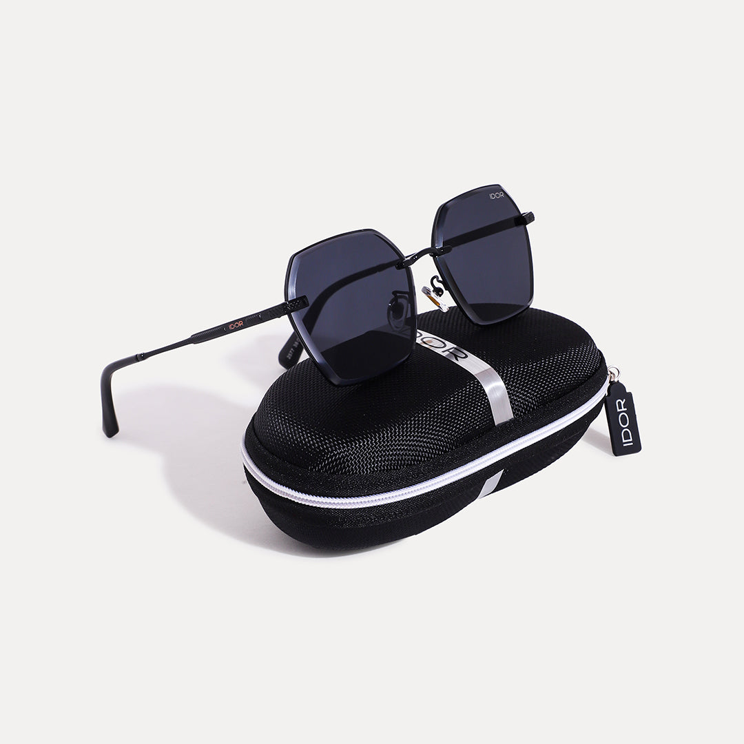 IDOR Premium Metal High Quality Sunglass for Men & Women | IDOR-2577