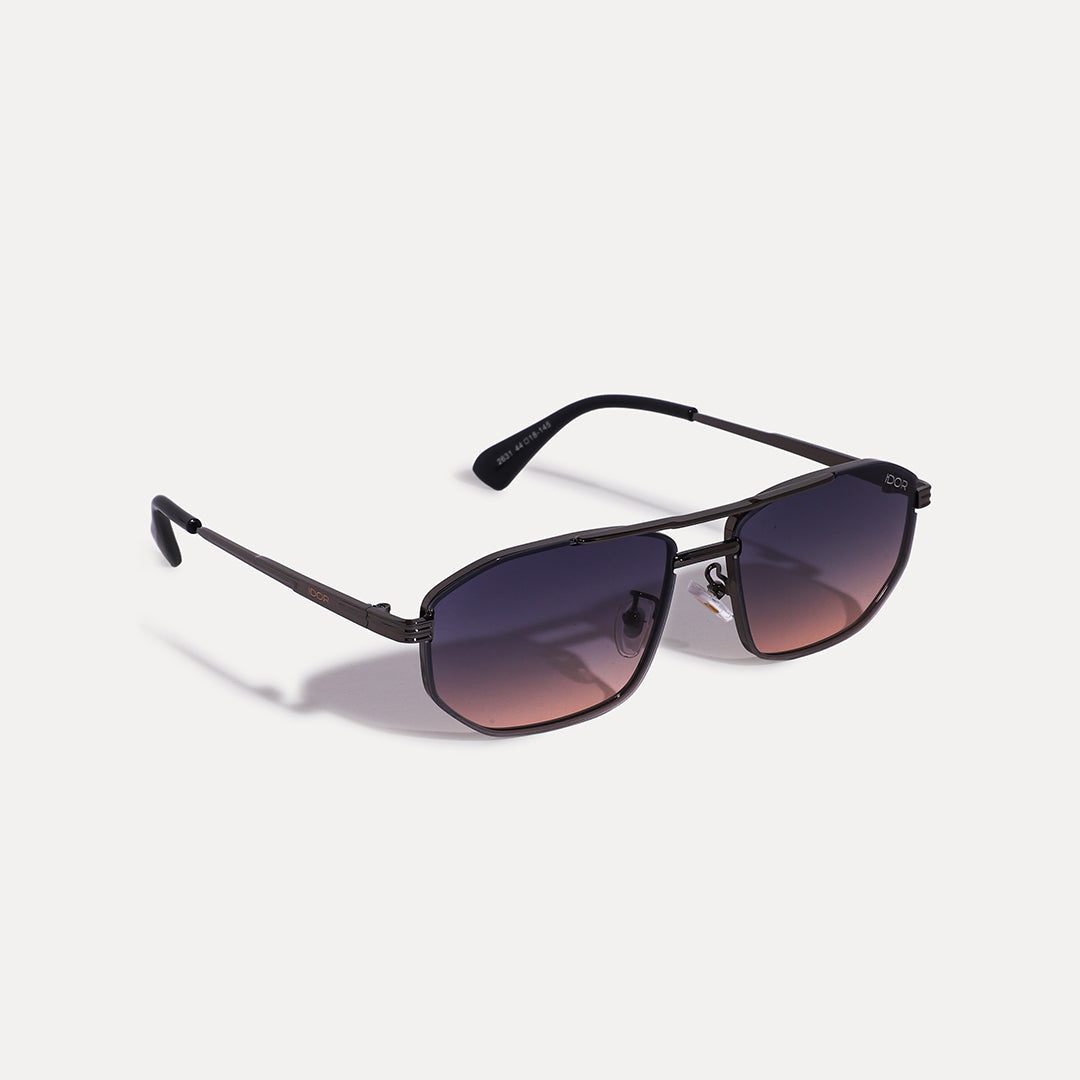 IDOR Premium Metal High Quality Sunglass for Men | IDOR-2631