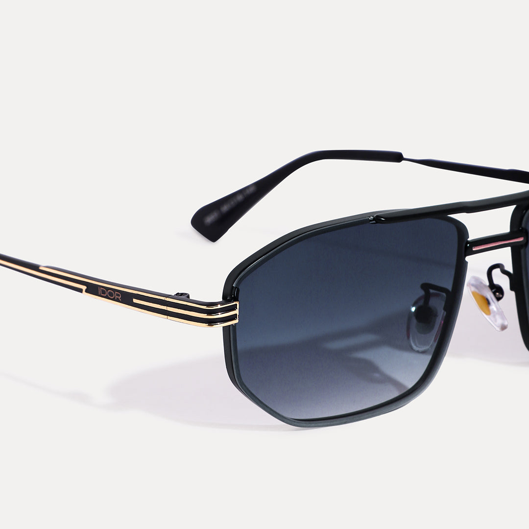 IDOR Premium Metal High Quality Sunglass for Men | IDOR-2631